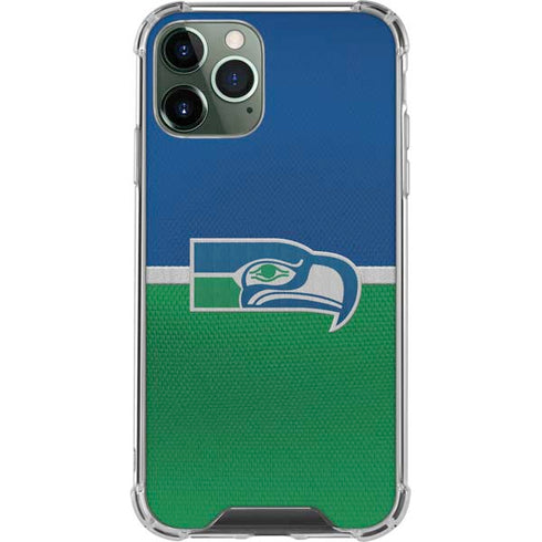 NFL Seattle Seahawks Vintage iPhone 12 Pro Clear Case