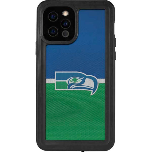 NFL Seattle Seahawks Vintage iPhone 12 Pro Waterproof Case