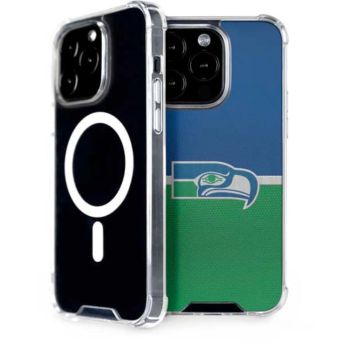 NFL Seattle Seahawks Vintage iPhone 13 Pro MagSafe Case