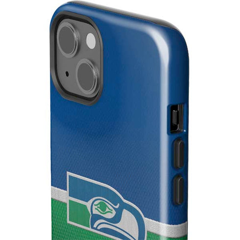 NFL Seattle Seahawks Vintage iPhone 15 Plus Impact Case