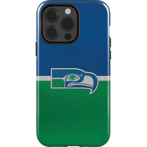 NFL Seattle Seahawks Vintage iPhone 15 Pro Impact Case