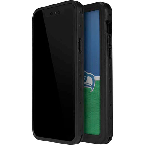 NFL Seattle Seahawks Vintage iPhone 14 Pro Max Waterproof Case