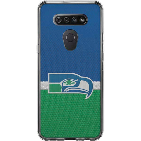 NFL Seattle Seahawks Vintage LG K51/Q51 Clear Case