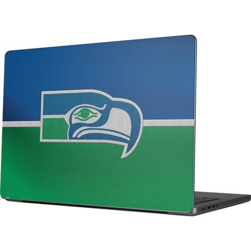 NFL Seattle Seahawks Vintage MacBook Pro 14in (2021-24) Skin