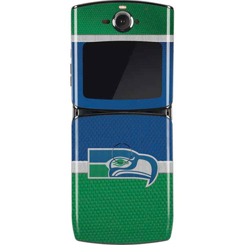 NFL Seattle Seahawks Vintage Motorola RAZR Skin