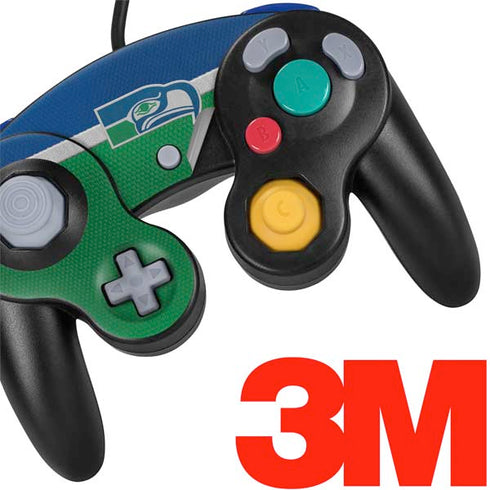 NFL Seattle Seahawks Vintage Nintendo GameCube Controller Skin