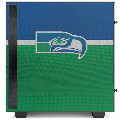 NFL Seattle Seahawks Vintage NZXT H510 Compact ATX Mid-Tower Case Skin