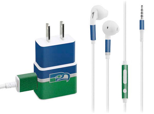 NFL Seattle Seahawks Vintage Phone Charger Skin