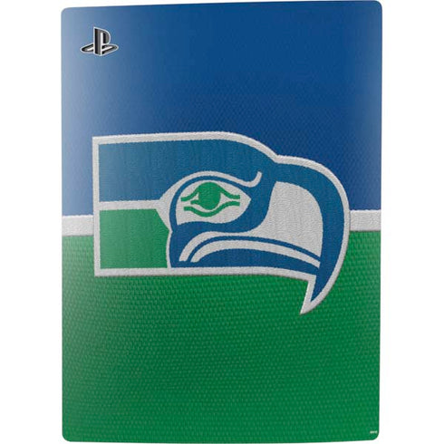 NFL Seattle Seahawks Vintage PS5 Digital Edition Bundle Skin