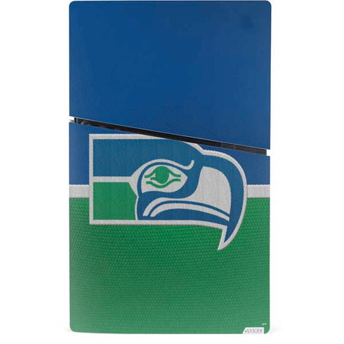 NFL Seattle Seahawks Vintage PS5 Slim Digital Edition Bundle Skin
