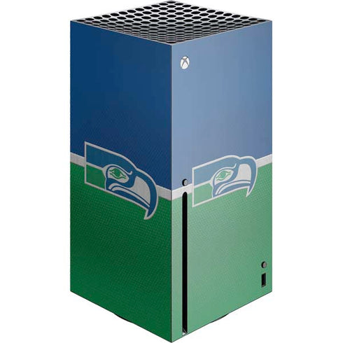 NFL Seattle Seahawks Vintage Xbox Series X Console Skin