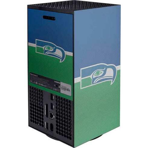 NFL Seattle Seahawks Vintage Xbox Series X Console Skin