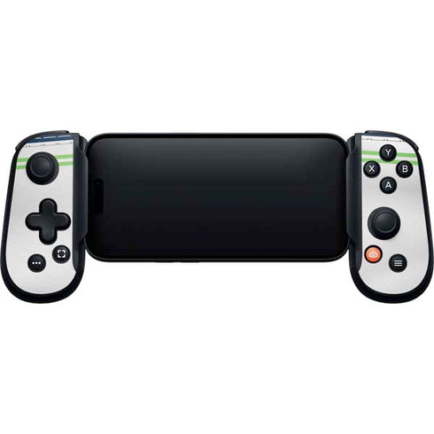 NFL Seattle Seahawks White Striped Backbone One for iPhone Game Controller Skin