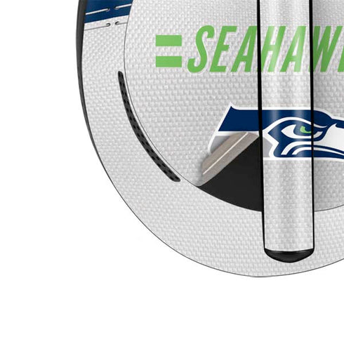 NFL Seattle Seahawks White Striped Bose Noise Cancelling Headphones 700 Skin