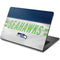 NFL Seattle Seahawks White Striped Dell Chromebook Skin