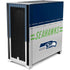 NFL Seattle Seahawks White Striped Corsair 4000D Tempered Glass Mid-Tower ATX Case Skin