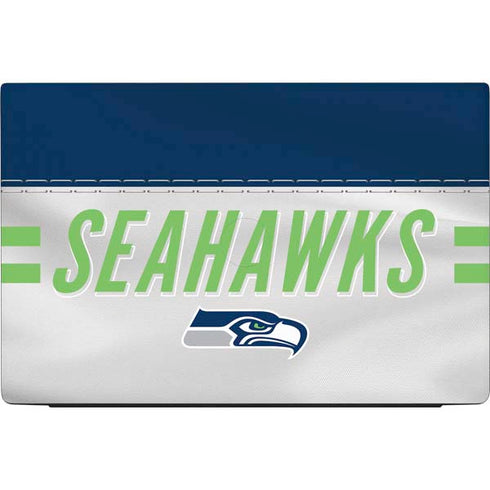 NFL Seattle Seahawks White Striped Dell Vostro Skin