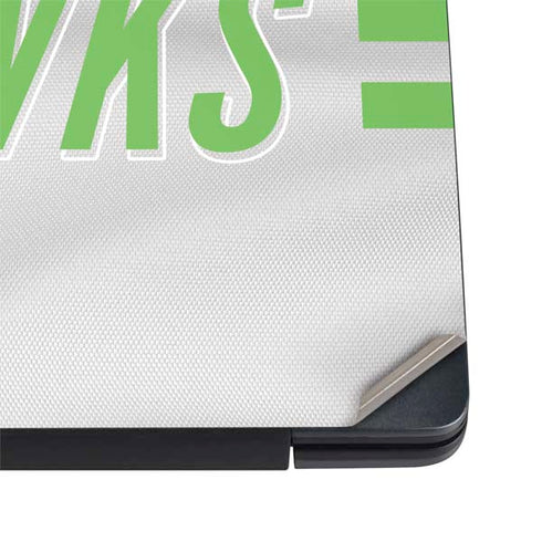 NFL Seattle Seahawks White Striped Dell Vostro Skin