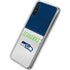 NFL Seattle Seahawks White Striped Galaxy A10e Clear Case