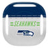 NFL Seattle Seahawks White Striped Galaxy Buds Pro Skin