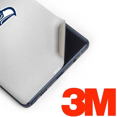 NFL Seattle Seahawks White Striped Galaxy Note 9 Skin