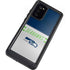 NFL Seattle Seahawks White Striped Galaxy Note20 5G Waterproof Case