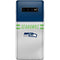 NFL Seattle Seahawks White Striped Galaxy S10 Plus Skin