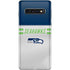 NFL Seattle Seahawks White Striped Galaxy S10 Skin