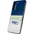 NFL Seattle Seahawks White Striped Galaxy S22 Plus Skin