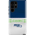 NFL Seattle Seahawks White Striped Galaxy S22 Ultra Pro Case