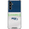 NFL Seattle Seahawks White Striped Galaxy S23 FE Clear Case