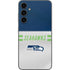 NFL Seattle Seahawks White Striped Galaxy S23 FE Skin