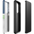 NFL Seattle Seahawks White Striped Galaxy S23 Plus Pro Case