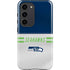 NFL Seattle Seahawks White Striped Galaxy S23 Pro Case