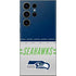 NFL Seattle Seahawks White Striped Galaxy S23 Ultra Skin