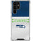 NFL Seattle Seahawks White Striped Galaxy S24 Ultra Clear Case