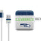 NFL Seattle Seahawks White Striped iPad Charger (10W USB) Skin