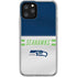 NFL Seattle Seahawks White Striped iPhone 11 Pro Clear Case