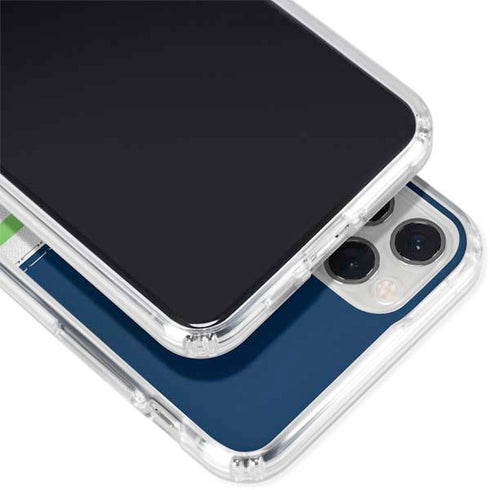 NFL Seattle Seahawks White Striped iPhone 11 Pro Clear Case