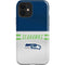NFL Seattle Seahawks White Striped iPhone 12 Impact Case
