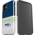 NFL Seattle Seahawks White Striped iPhone 12 Impact Case