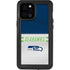 NFL Seattle Seahawks White Striped iPhone 12 Pro Max Waterproof Case