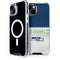 NFL Seattle Seahawks White Striped iPhone 13 MagSafe Case