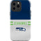 NFL Seattle Seahawks White Striped iPhone 13 Pro Max Impact Case