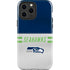 NFL Seattle Seahawks White Striped iPhone 13 Pro Max Impact Case