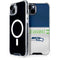 NFL Seattle Seahawks White Striped iPhone 14 MagSafe Case