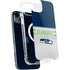 NFL Seattle Seahawks White Striped iPhone 15 Plus MagSafe Case