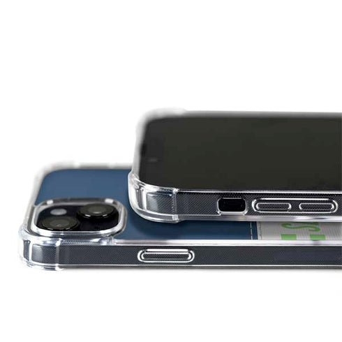 NFL Seattle Seahawks White Striped iPhone 14 Plus MagSafe Case