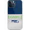 NFL Seattle Seahawks White Striped iPhone 14 Pro Max Skin