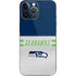 NFL Seattle Seahawks White Striped iPhone 14 Pro Max Skin